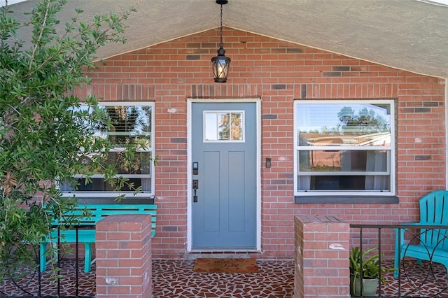 view of property entrance