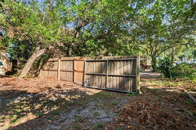 view of gate