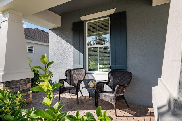 view of patio / terrace with covered porch