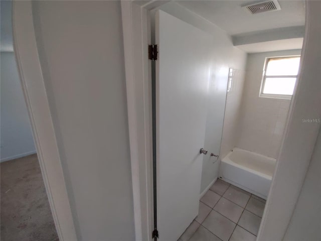 bathroom featuring tile patterned floors