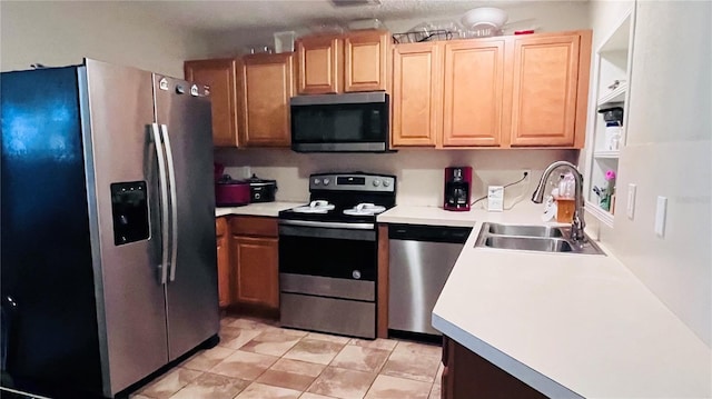 kitchen featuring sink and stainless steel appliances