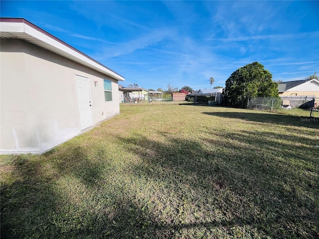 view of yard