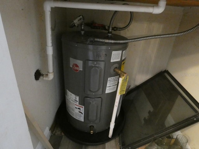 utilities with electric water heater