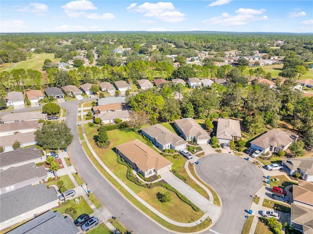 4201 Silver Berry Ct, Spring Hill, FL 34609 - aerial overview of property's location with nearby suburban area