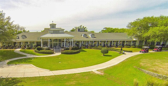 4201 Silver Berry Ct, Spring Hill, FL 34609 - view of home's community with a yard and a gazebo