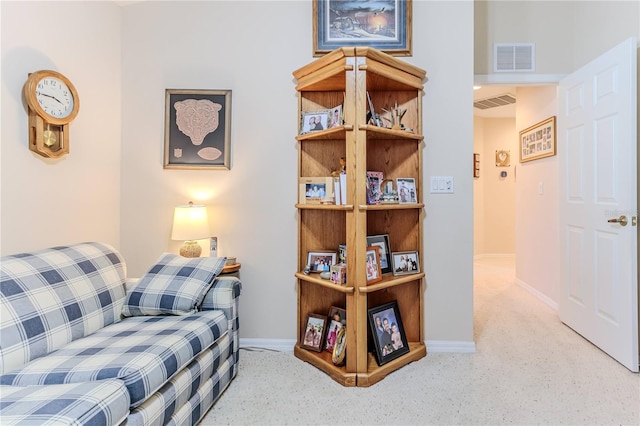 view of living area