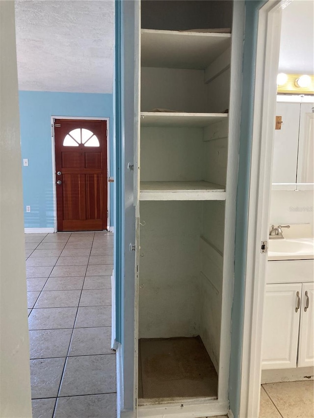 closet with sink