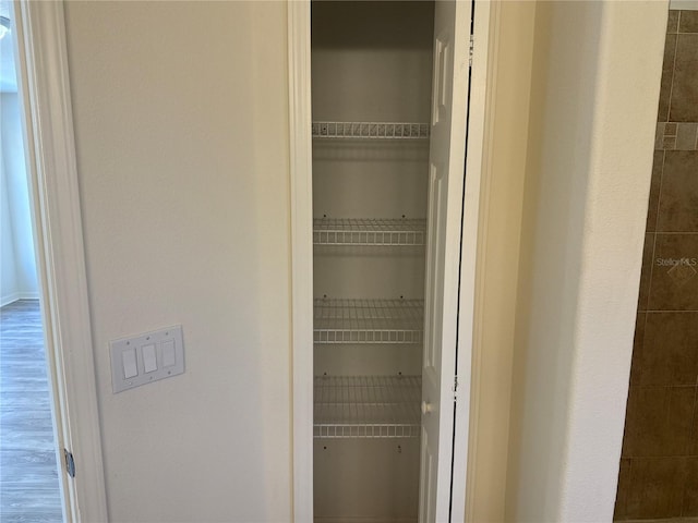 view of closet