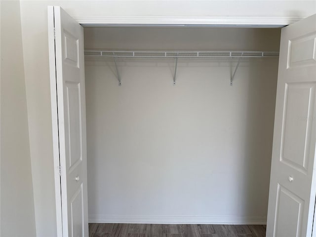 view of closet