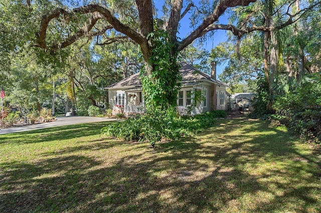 view of yard