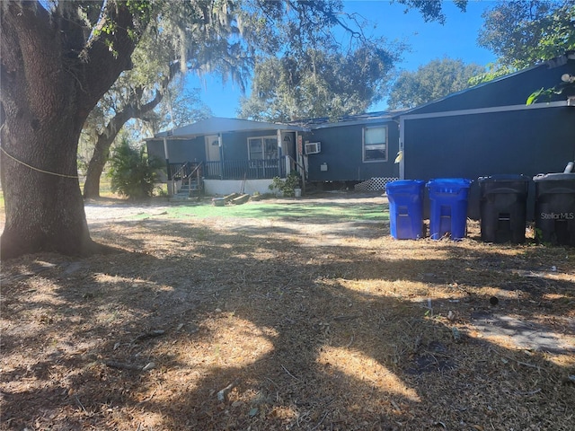 view of rear view of house