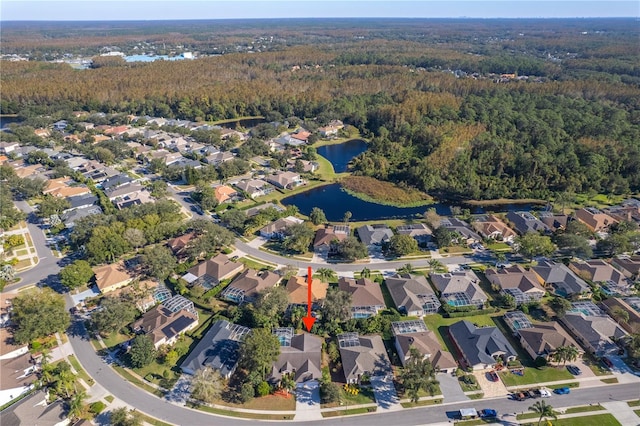 5211 Karlsburg Pl, Palm Harbor, FL 34685 - aerial view of property's location with nearby suburban area