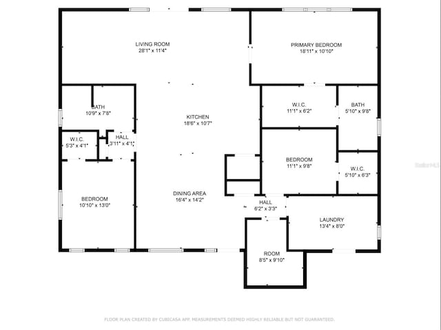 13610 Evelane Dr, Hudson, FL 34667 - home floor plan