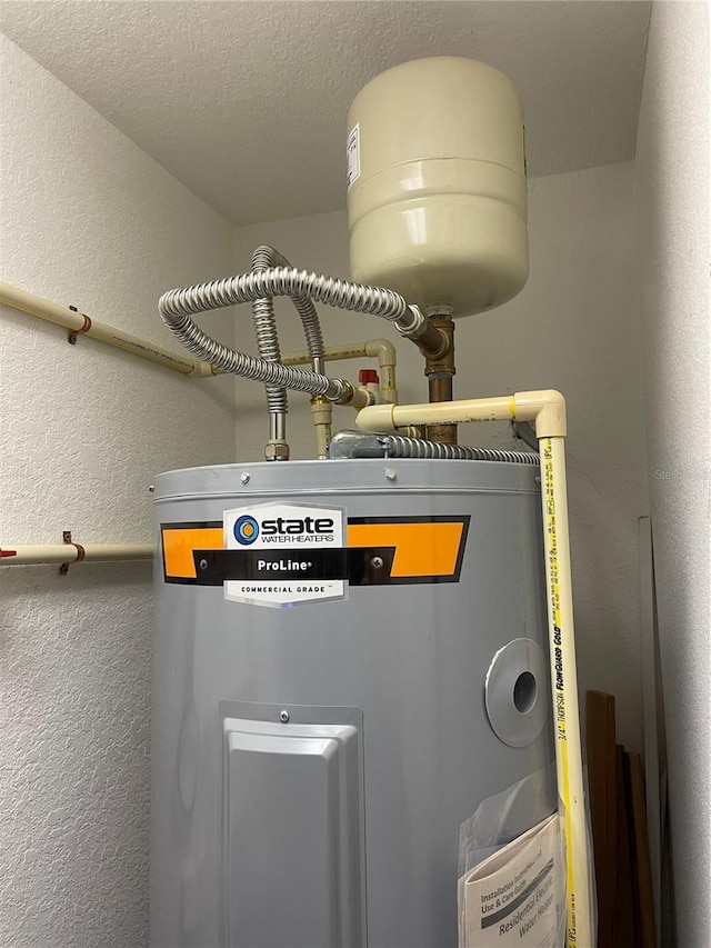 utilities featuring electric water heater