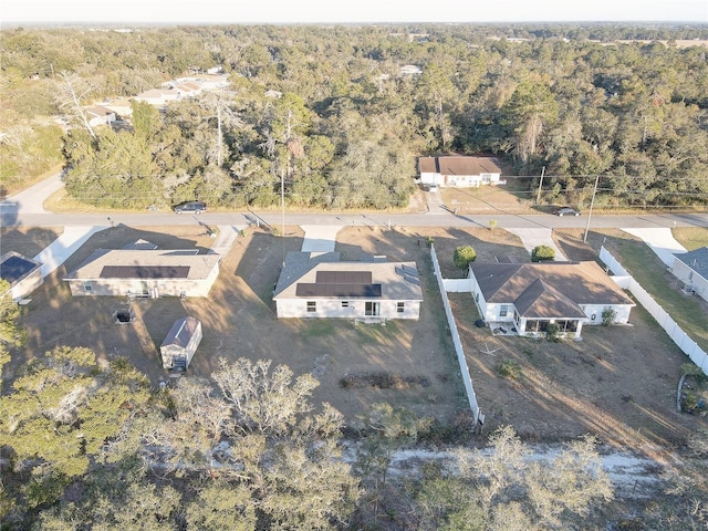 aerial view