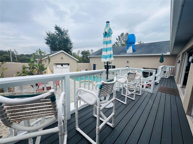 7941 Sycamore Dr, New Port Richey, FL 34654 - view of deck