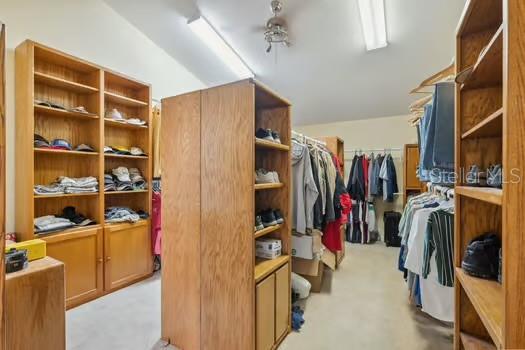 7941 Sycamore Dr, New Port Richey, FL 34654 - spacious closet with light carpet