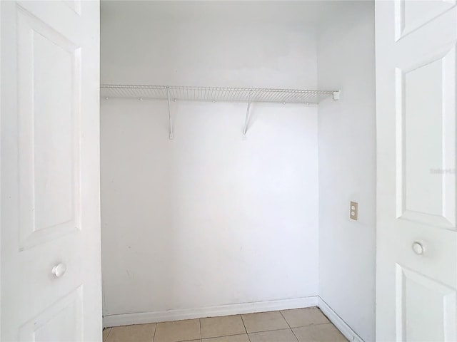 view of closet