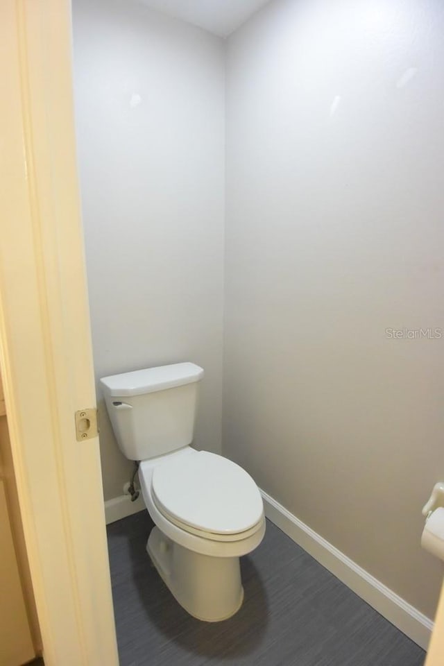 bathroom with toilet