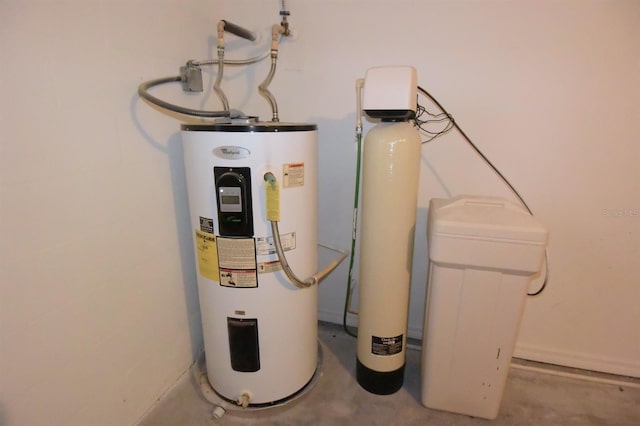 utilities featuring water heater