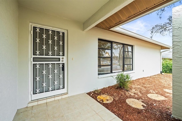 view of property entrance