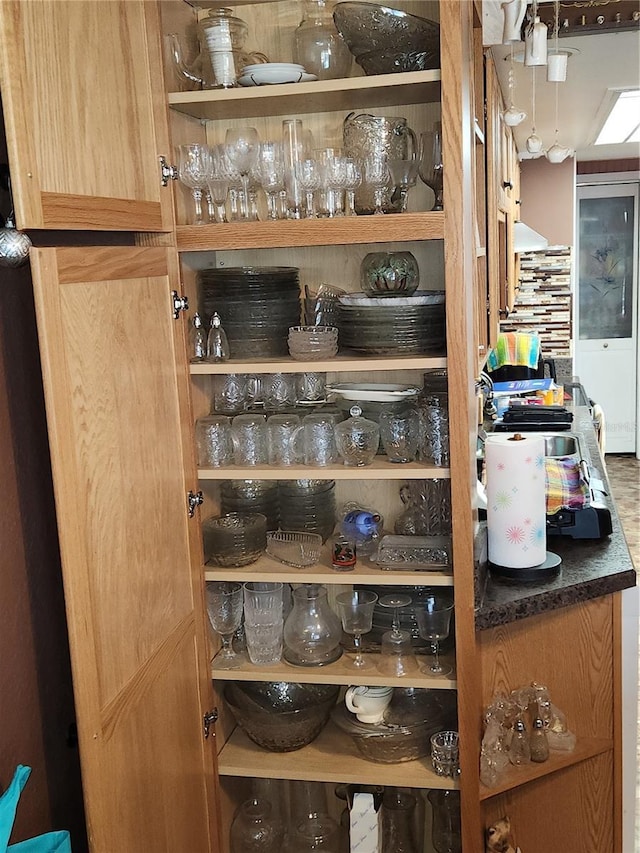 view of pantry