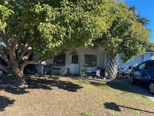 view of obstructed view of property