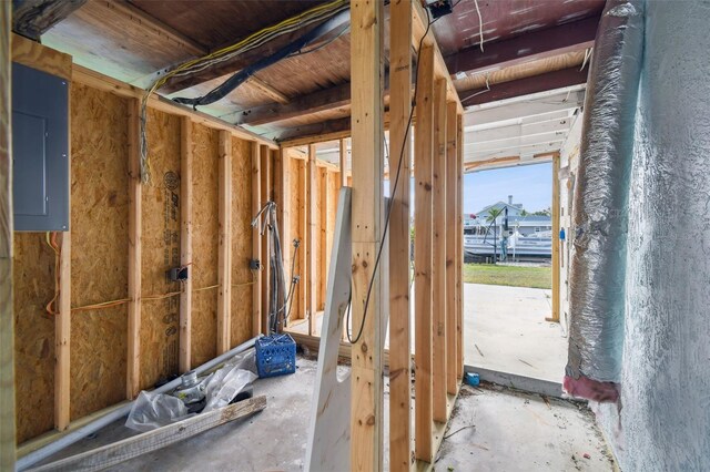 miscellaneous room with electric panel