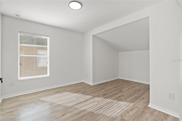 bonus room featuring light hardwood / wood-style flooring