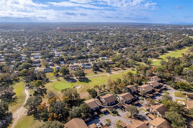 12814 Wedgewood Way Unit C, Hudson, FL 34667 - aerial view of property's location with a golf club and nearby suburban area