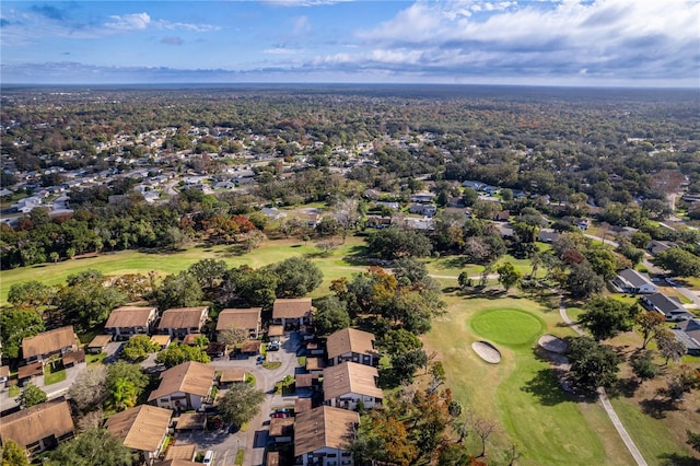 12814 Wedgewood Way Unit C, Hudson, FL 34667 - aerial overview of property's location featuring a golf club and nearby suburban area