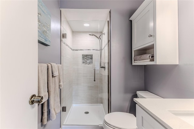 12814 Wedgewood Way Unit C, Hudson, FL 34667 - bathroom with a stall shower and vanity