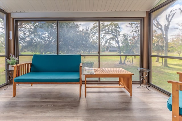 12814 Wedgewood Way Unit C, Hudson, FL 34667 - sunroom / solarium with wood finished floors