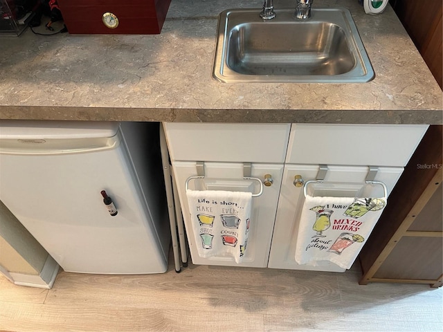 interior details with sink