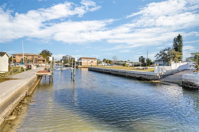 property view of water