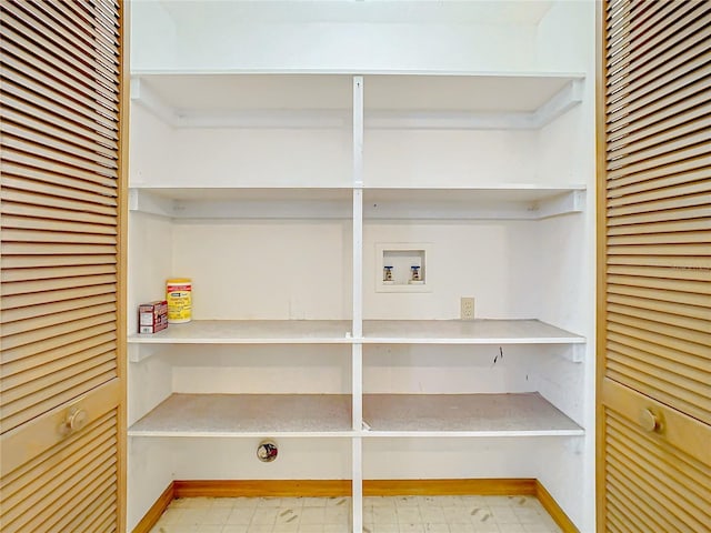 view of pantry