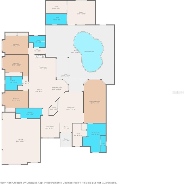 14101 Andrew Scott Rd, Spring Hill, FL 34609 - view of floor plan / room layout
