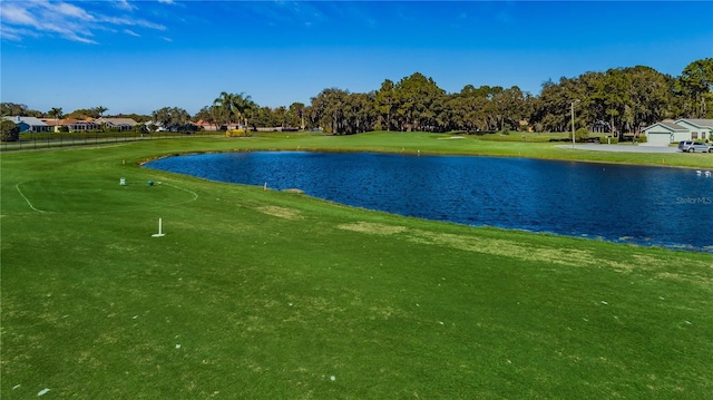 property view of water