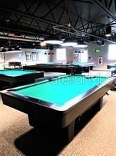 rec room featuring billiards