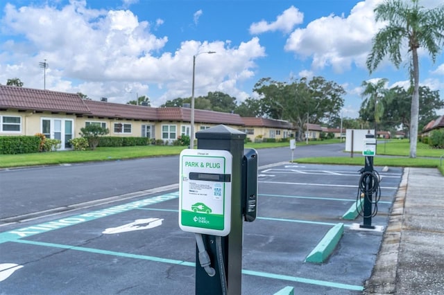 view of parking