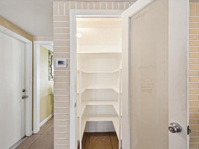 view of pantry