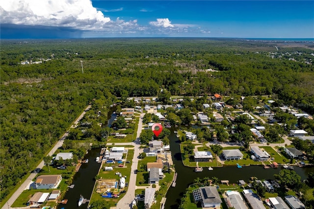 drone / aerial view