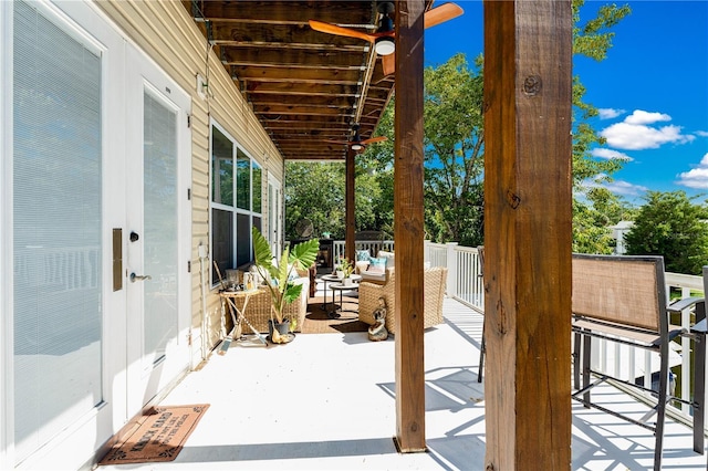 view of patio