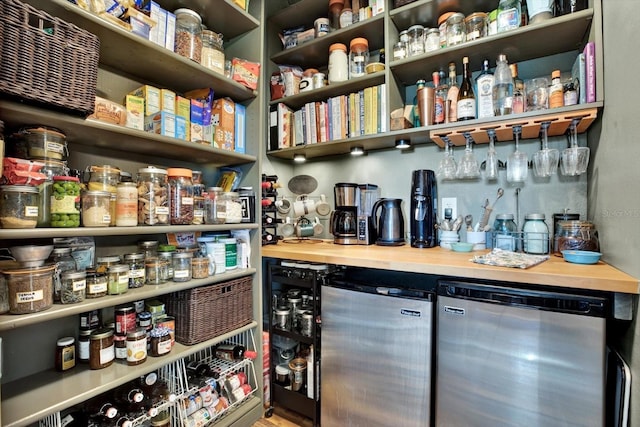 view of pantry