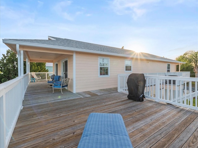 view of deck