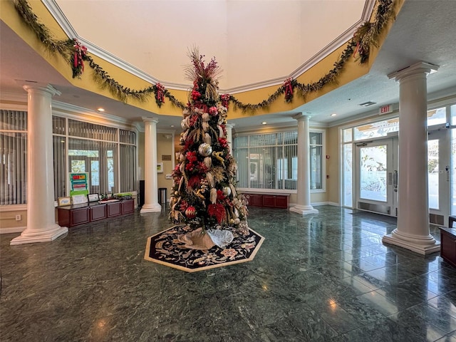 view of building lobby