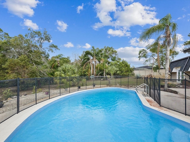 view of pool