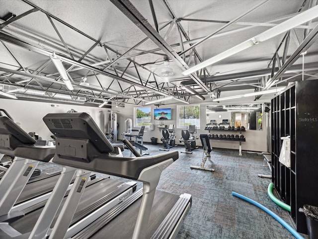 view of exercise room