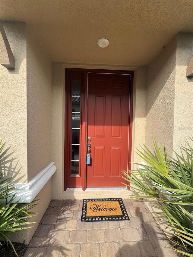 view of property entrance