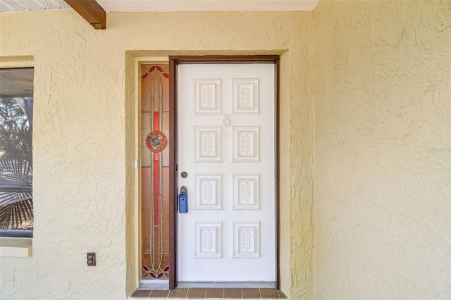 view of property entrance